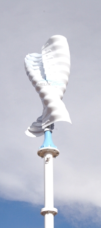 Helix Wind's The S322 vertical wind turbine