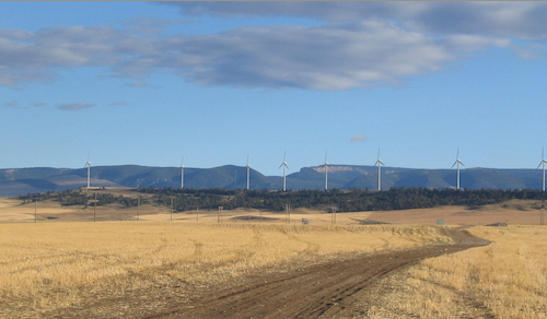 Windfarm landscape