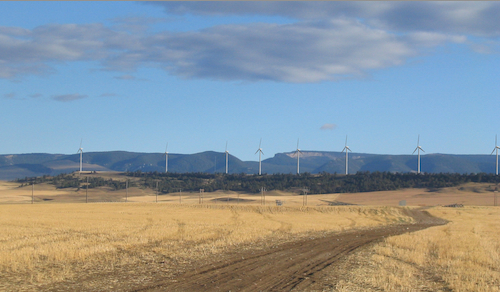 Windfarm landscape Windfarm landscape