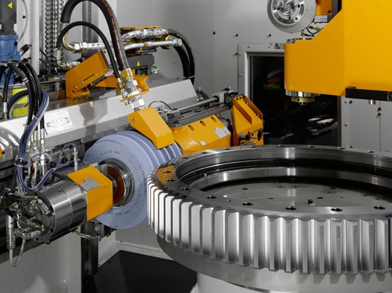 Gear outlet grinding machine