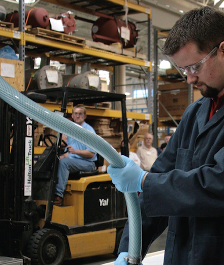 Technician applying Macroplast UK 1340
