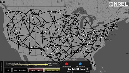 a power flow map