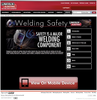 Lincoln InteractiveWeldingSafetyGuide 40per