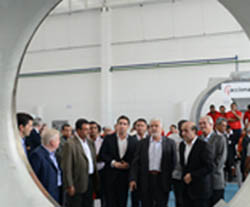 The new plant was officially opened by the Governor of Bahia, Jaques Wagner. ACCIONA was represented by the Director-General of its Energy Division, Rafael Mateo, and other executives of the Group.