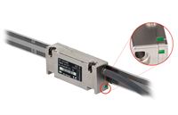 The multicolored LED on the MS 45 reader head makes the mounting quality visible at a glance during installation.