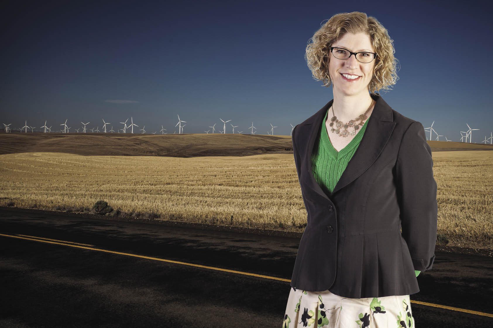 Jennifer States – Program Manager for Wind and Water Power Technologies at PNNL Photo credit: Phil Tauran 