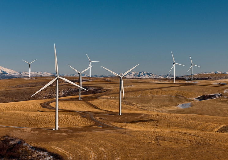 In 2012, the companies invested in the 235-MW Chisholm View wind project (above) in Oklahoma, and in the 200-MW Prairie Rose wind project in Minnesota.