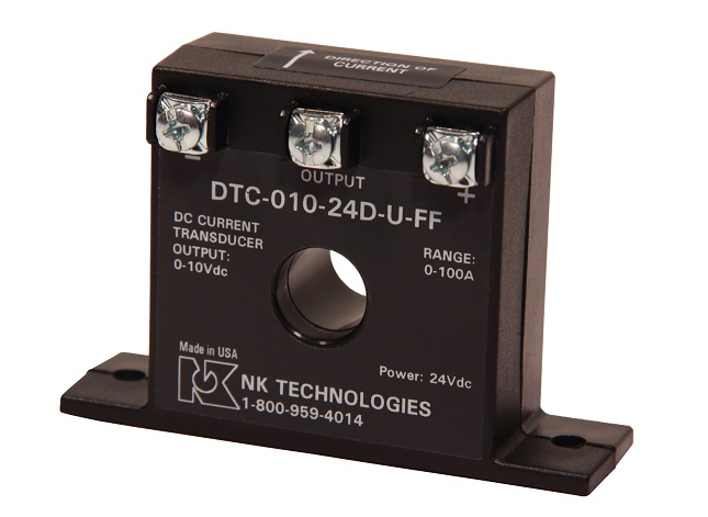 The DT 3-Wire uses a common point for the power supply and output signal, and is factory calibrated for a single current range.