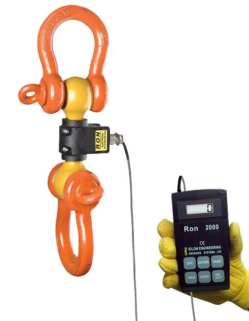 This digital dynamometer with strain gauge type load cell and reliable tension load meters is useful for force, tension, load and traction control, weighing during lifting, overload prevention and cable tension measurement.