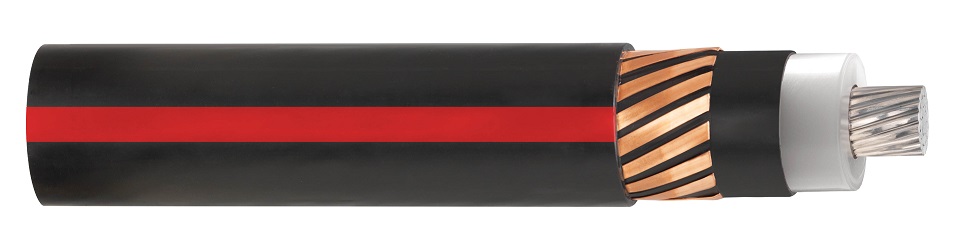 Rather than conventional round concentric neutral wires, industry-proven flat strap neutrals encapsulated under the EmPowr Link CL Advantage Cable’s XLPE jacket provide better mechanical protection.