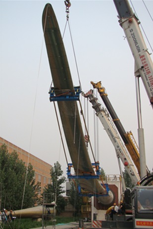 Owens Corning proposed innovative glass fabric solutions for WINDnovation’s blade designs, optimizing the use of OC’s newly developed Ultrablade unidirectional and multiaxial glass reinforcement fabric range.