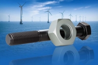 The offshore industry is encouraging development of bolt coatings, such as Geomet 321, a zinc flake material that passed ISO 12944 by tolerating 1,440 hours of salt spray without substrate corrosion.