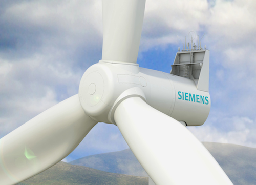 Zwölf Siemens D3 Windenergieanlagen für Süderlügum / 12 Siemens D3 direct-drive wind turbines for Süderlügum, Germany