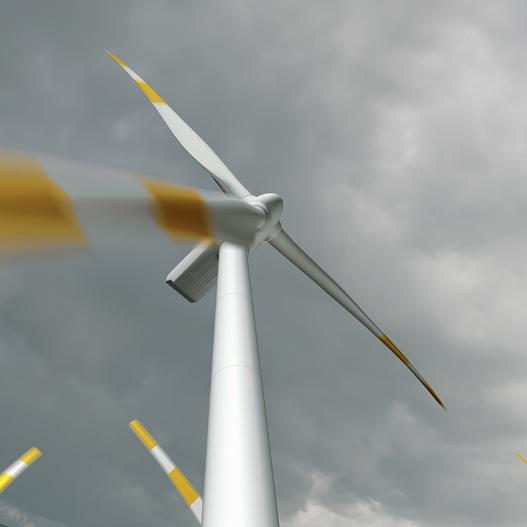 The synthetic adhesive lubricant Klübersynth AG 14-61 has been designed for girth gear and pinion drives and plain bearings, such as yaw bearings, in wind turbines.