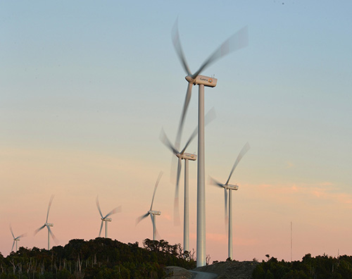 The 36 MW project will feature 18 Gamesa G90-2.0 MW wind turbines.