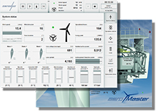 AeroMaster 5.0 MW makes use of two HMI (human machine interface) panels for monitoring and control from the tower base
