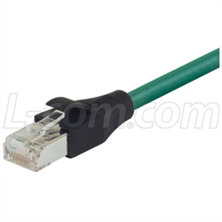 L-com Global Connectivity, a designer and manufacturer of wired and wireless connectivity products, has released a new series of outdoor-rated, continuous flex Ethernet cable assemblies.
