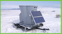 The self powered and ultra-low-power Triton consumes just 7W on average. Simple extended power options are available for extreme northern latitudes. For example, Triton has been used successfully north of the Arctic Circle.