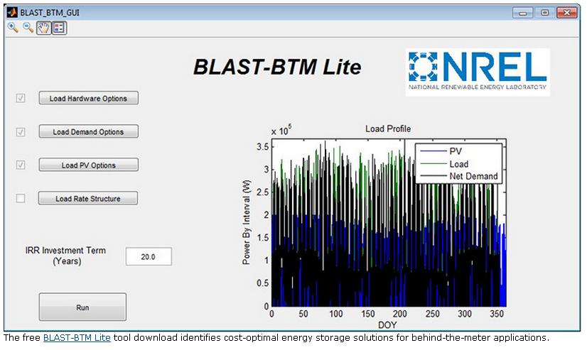 NREL's Battery Lifetime Analysis and Simulation Tool (BLAST) suite answers questions with a combination of advanced models of batteries, the systems they operate in, and their interaction with users and the environment.