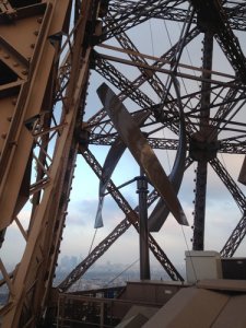 UGE's VisionAIR 5 Wind Turbines installed on the Eiffel Tower