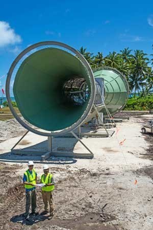 INVELOX on Palmyra Atoll by Cindy Coker (PRNewsFoto/SheerWind)