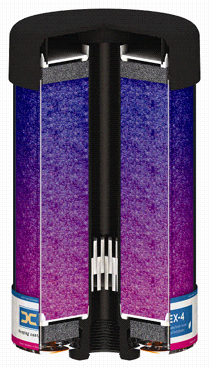 A desiccant breather, such as this one from Des-Case, lets a gearbox breath without letting water in.