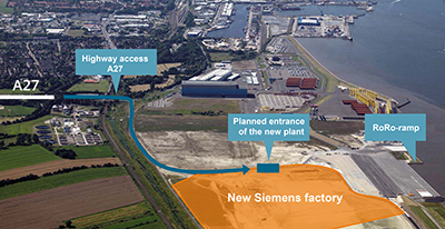 The first plant for offshore wind-turbine components in Germany is going to start production by mid-2017 and will create up to 1.000 new jobs.