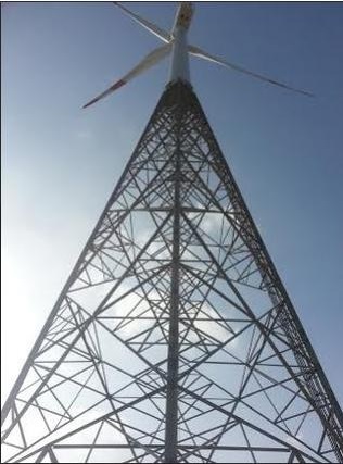 Wind energy major Suzlon has developed a hybrid wind turbine generator that is nearly one-and-a-half times taller than the conventional wind turbine.