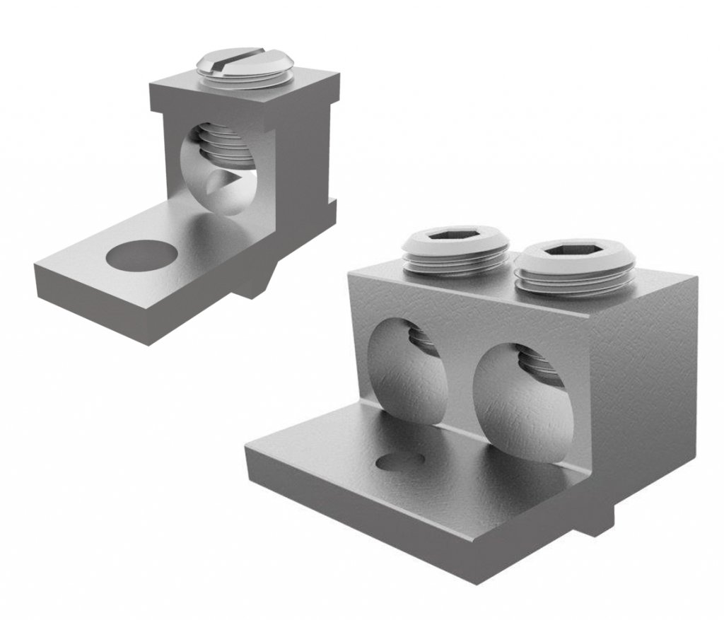 ILSCO's new mechanical connectors connectors are manufactured from high strength aluminum alloy 