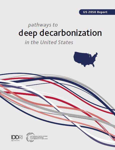Pathways to deep decarbonization report cover