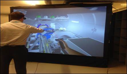 This engineer is performing a virtual or 3D Concept Design Risk Assessment. This is where a consultant validates that a turbine design meets the regulatory requirements of a specific country.