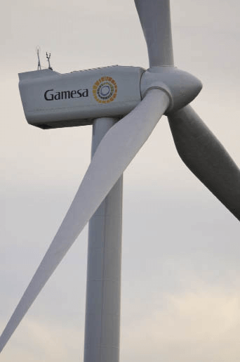Gamesa nstall 45 G97-2.1 MW and four G90-2.0 MW wind turbines at a wind farm being developed in the state of West Virginia