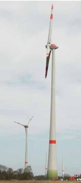 Located on private land, the project consists of 12 Enercon E-82 wind turbines and is covered by a 20-year contract with Hydro-Québec.