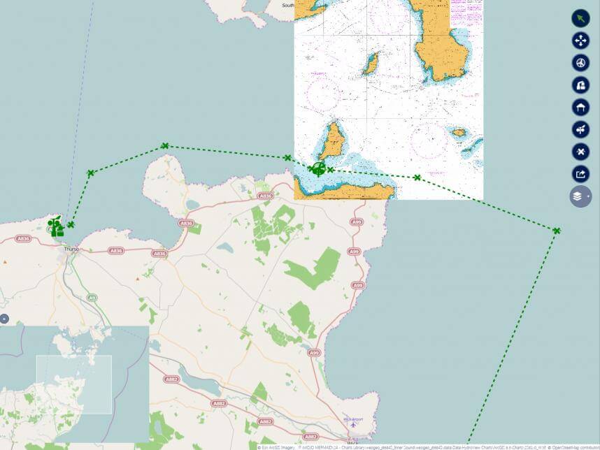 Take this route. When repairs require a return to port, Mermaid harnesses its geographic awareness to automatically schedule the transits.