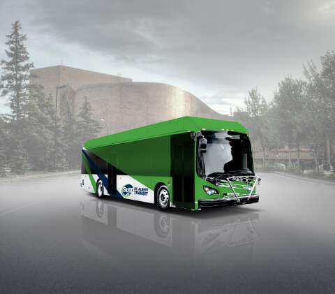 The City of St. Albert has ordered three all-electric buses from BYD, which will be 35 feet in length with a battery range of up to 250 kilometers.