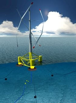 The Vertiwind wind tower concept will be utilised in the INFLOW project(France). 