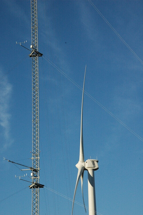 Tower and turbine