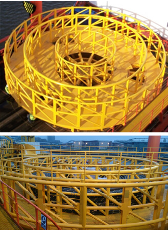 ESS’s carousel system has been designed to be installed on a suitable lay-vessel in a single lift. 