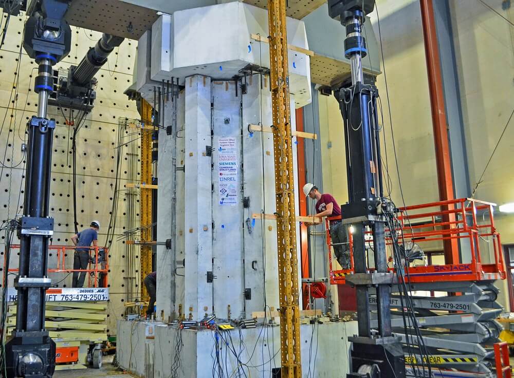 Concrete towers can reach beyond today’s standard of 80 meters, providing energy companies with access to the faster and steadier winds at 100 meters and higher.