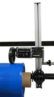 Designed with commercial grade materials, this quality counter has a stable mounting base, measuring wheel, and features a clear display window to easily view the measurement.