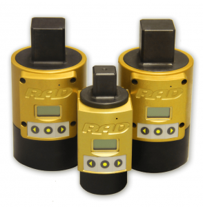 The RAD Transducer Series comes in torque ranges up to 7,000 ft-lbs along with a calibration certificate from an ISO 17025 accredited lab.
