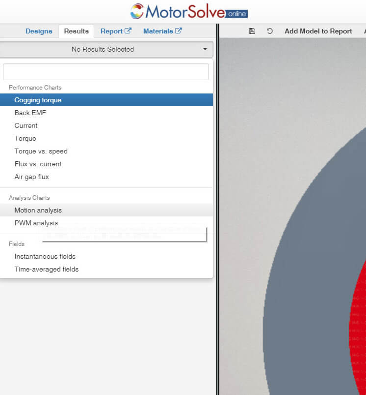 Simulations are highly accurate because the same automated FEA engine which powers the desktop version of MotorSolve is used by this service. All of this is done in the cloud with powerful HPC machines.