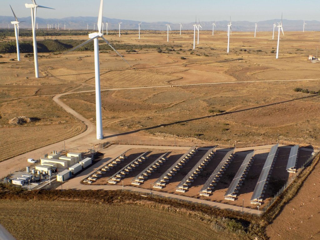 Gamesa's offgrid system, inaugurated last May, provides power to regions without grid access.
