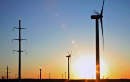 Xcel Energy wind turbine & transmission