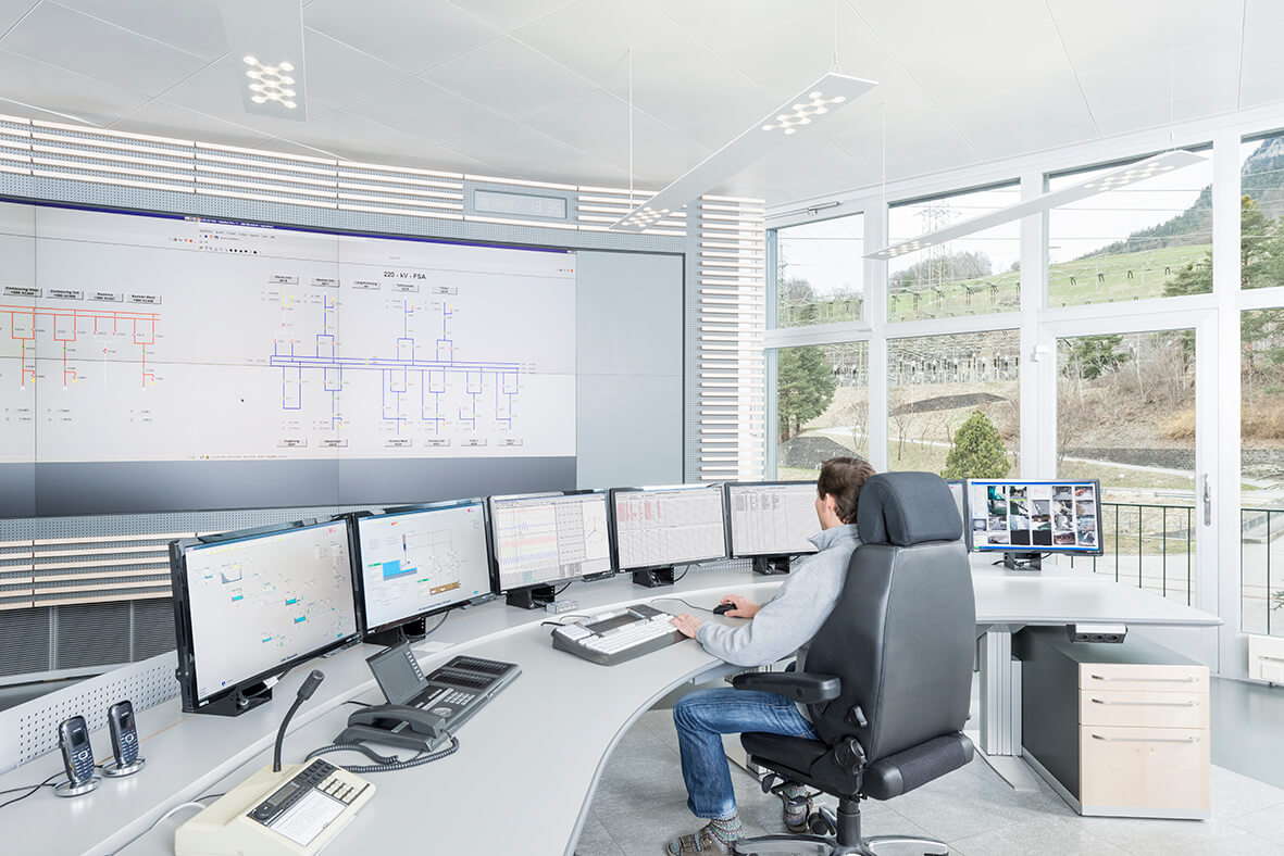 Digital substation control center