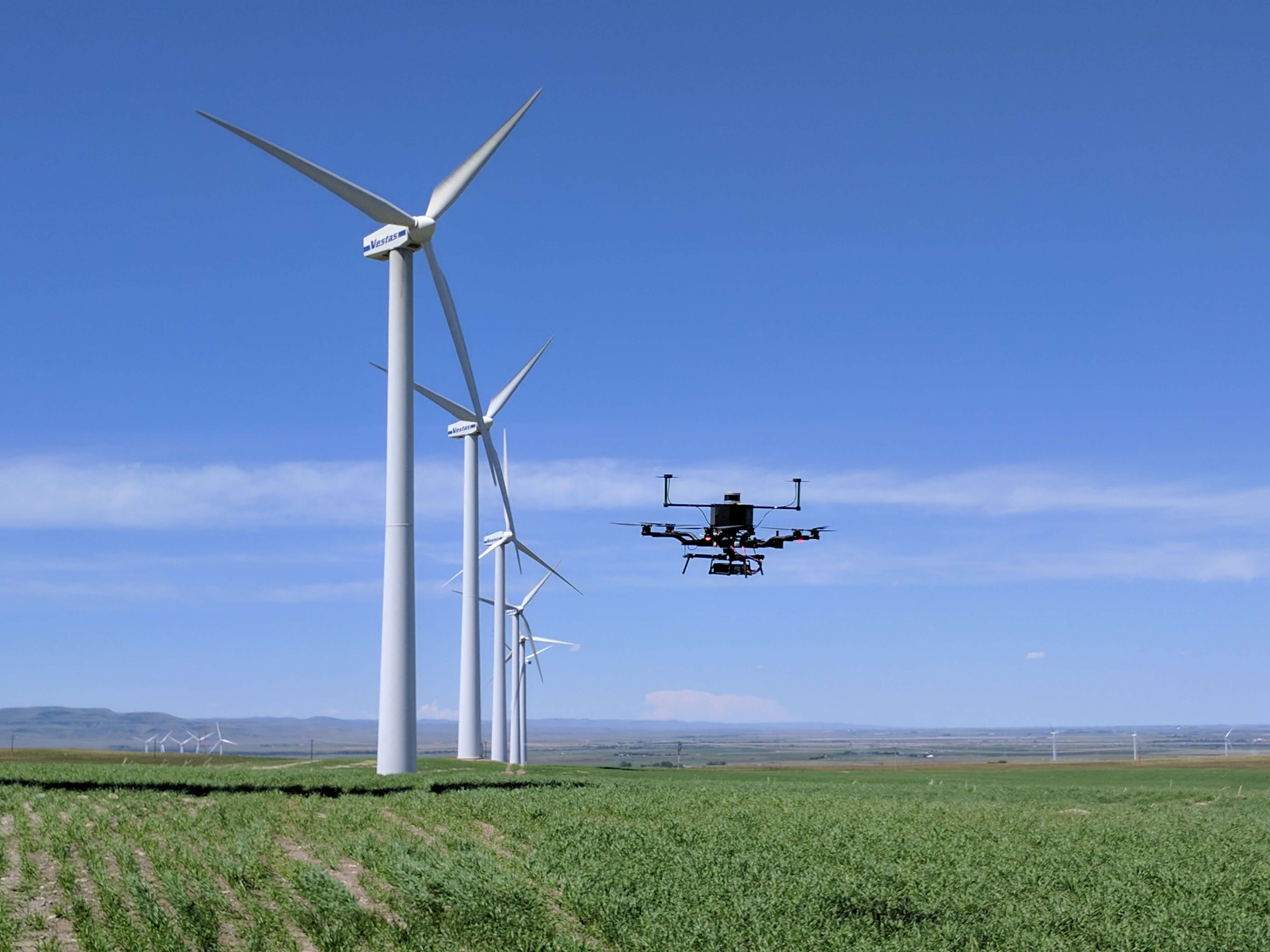 Choosing the right drone inspection device for your wind farm