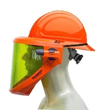 Honeywell hard hat & face shield combo kit