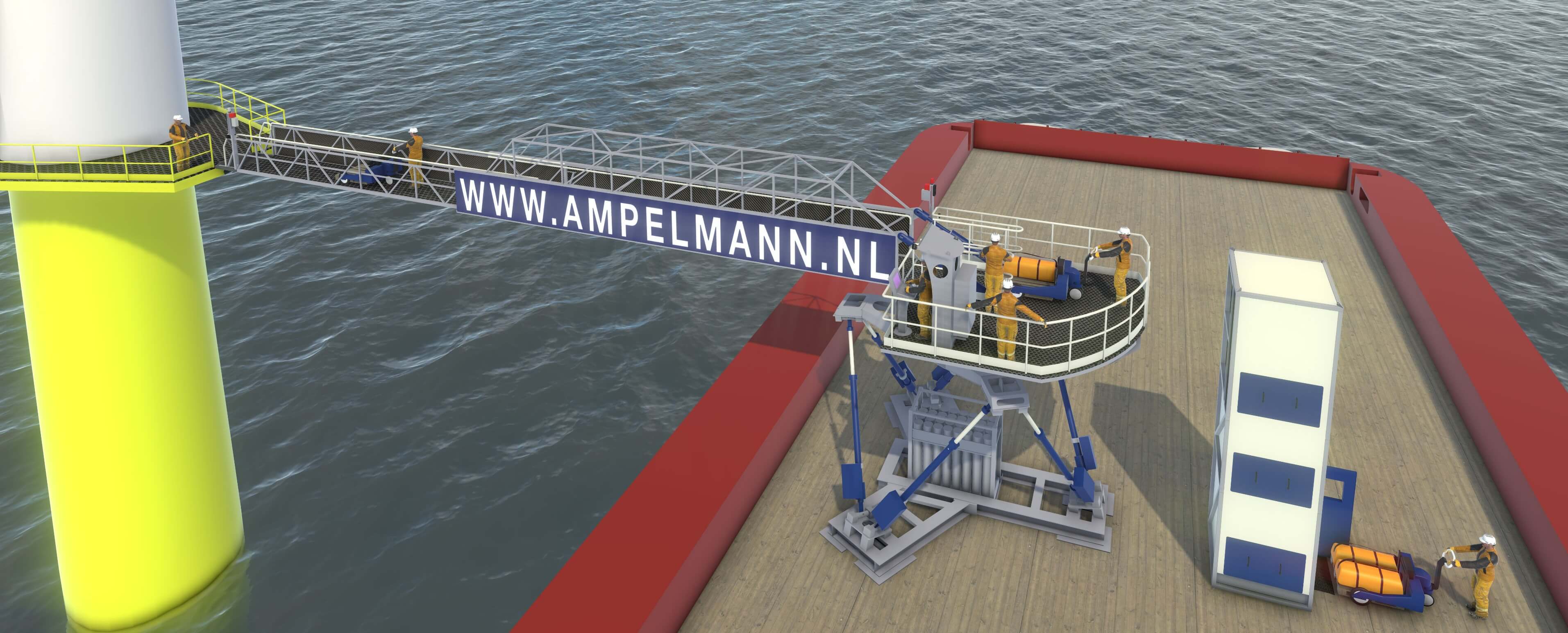 ampelmann-gangway-system-offshore-wind