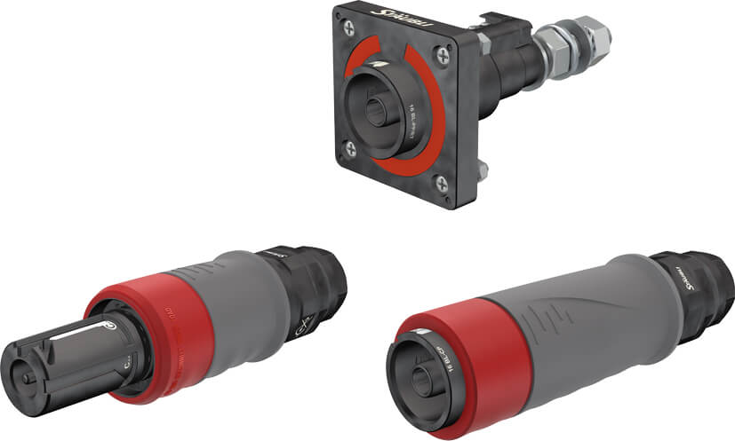 New 16BL single-pole high-current connector - optimized safety functions and increased flexibility