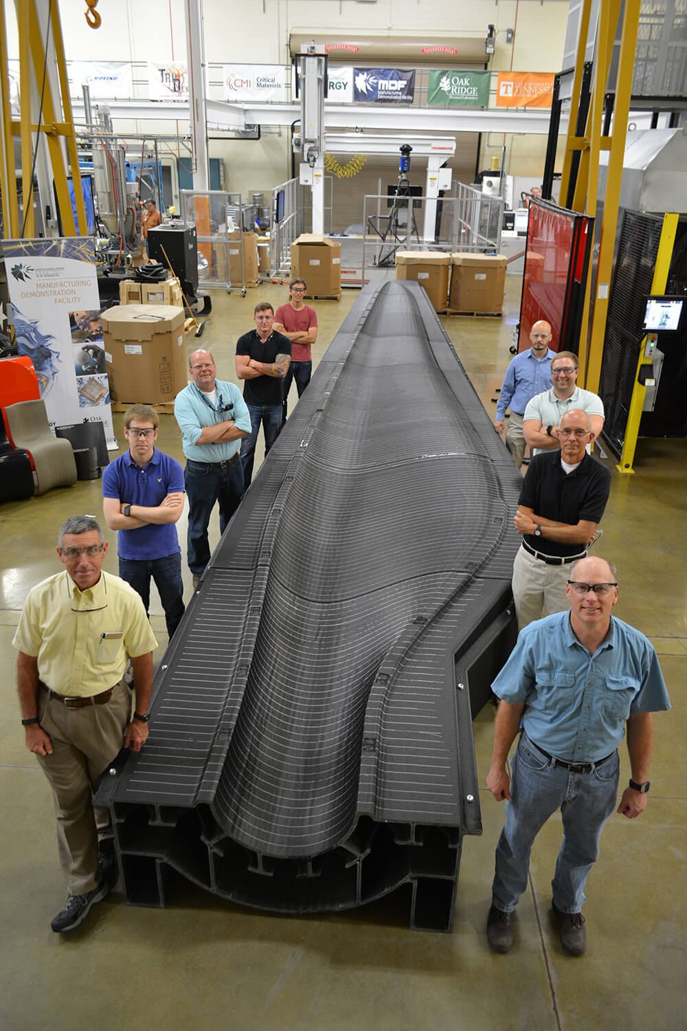 3-D printed blade mold (Sandia National Labs)